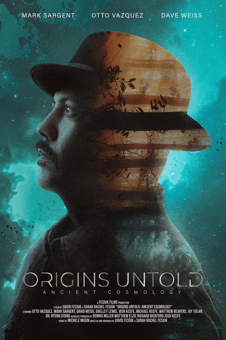 Origins Untold: Ancient Cosmology poster background