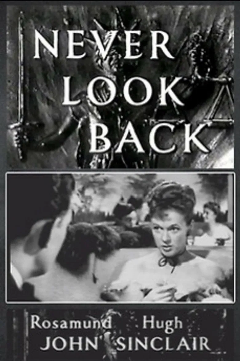 Never Look Back poster background