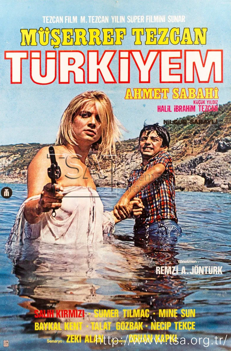 Türkiyem poster background