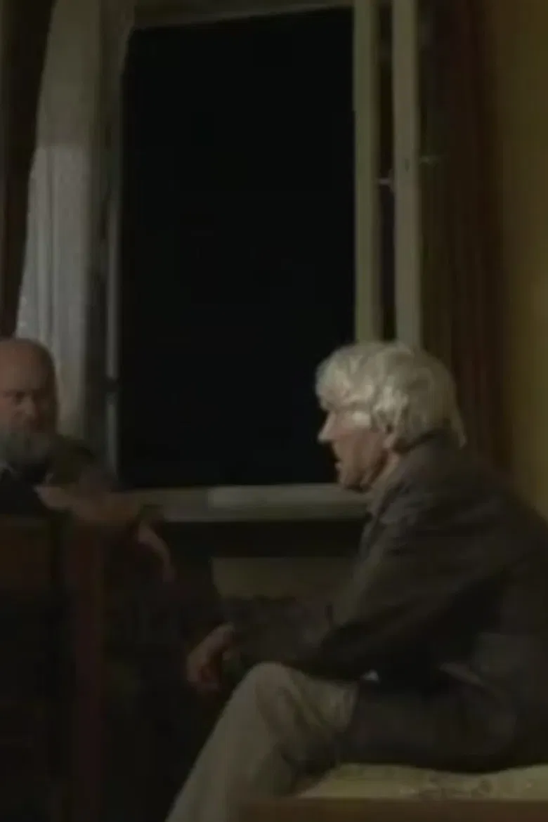 Portret artysty z czasów starości poster background