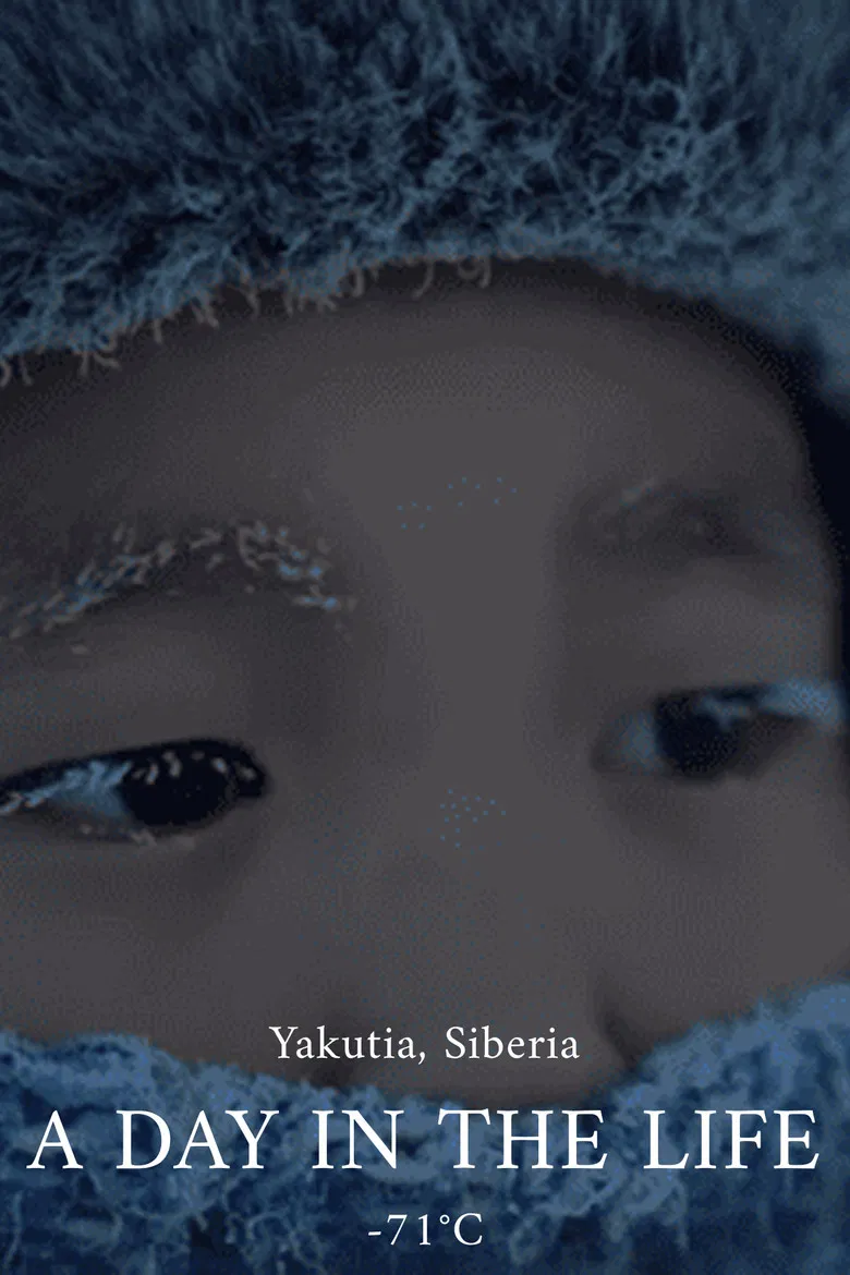 One Day in the Coldest Village on Earth - Yakutia, Siberia poster background