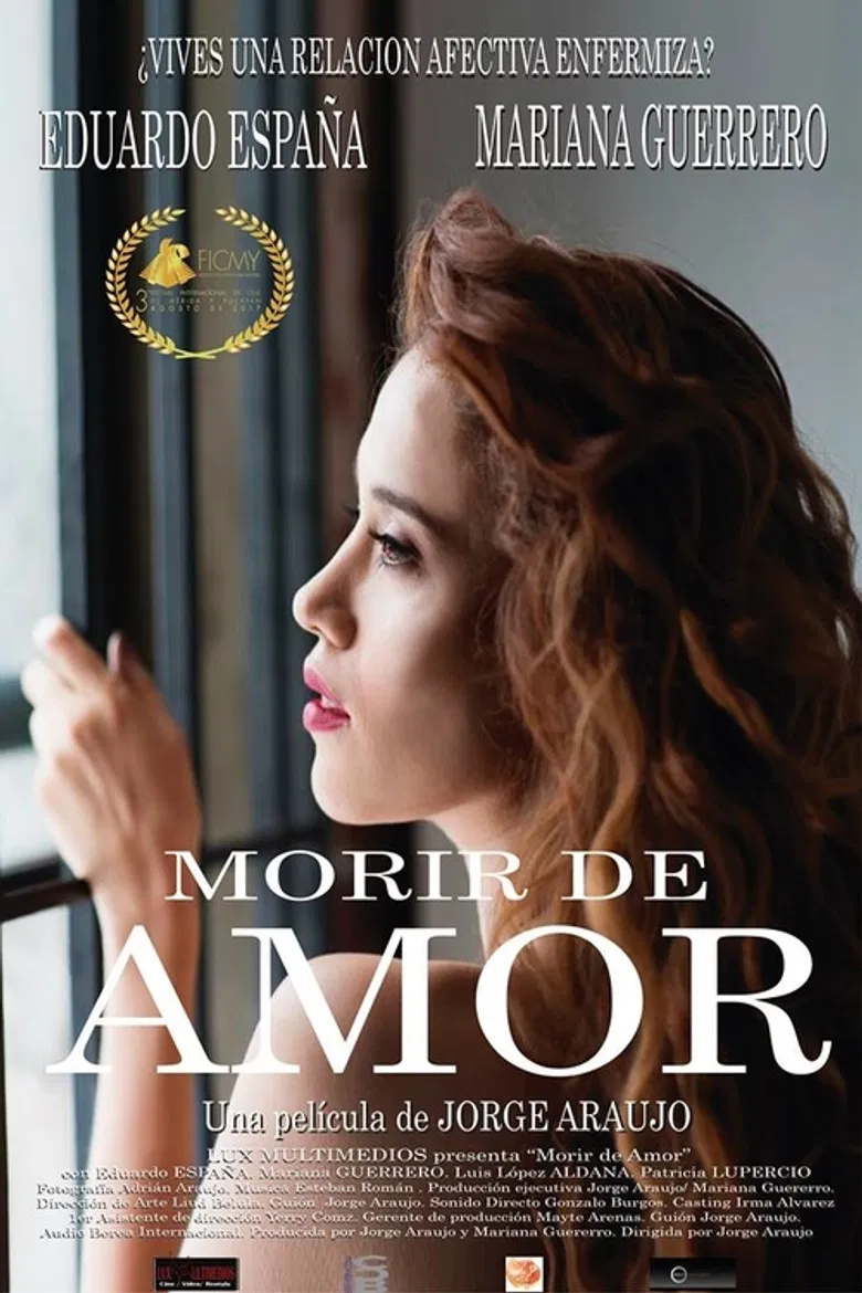 Morir de amor poster background