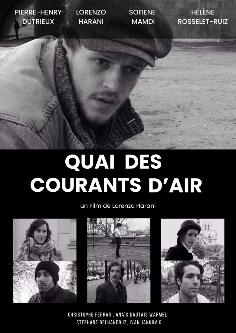 Quai des courants d'air poster background