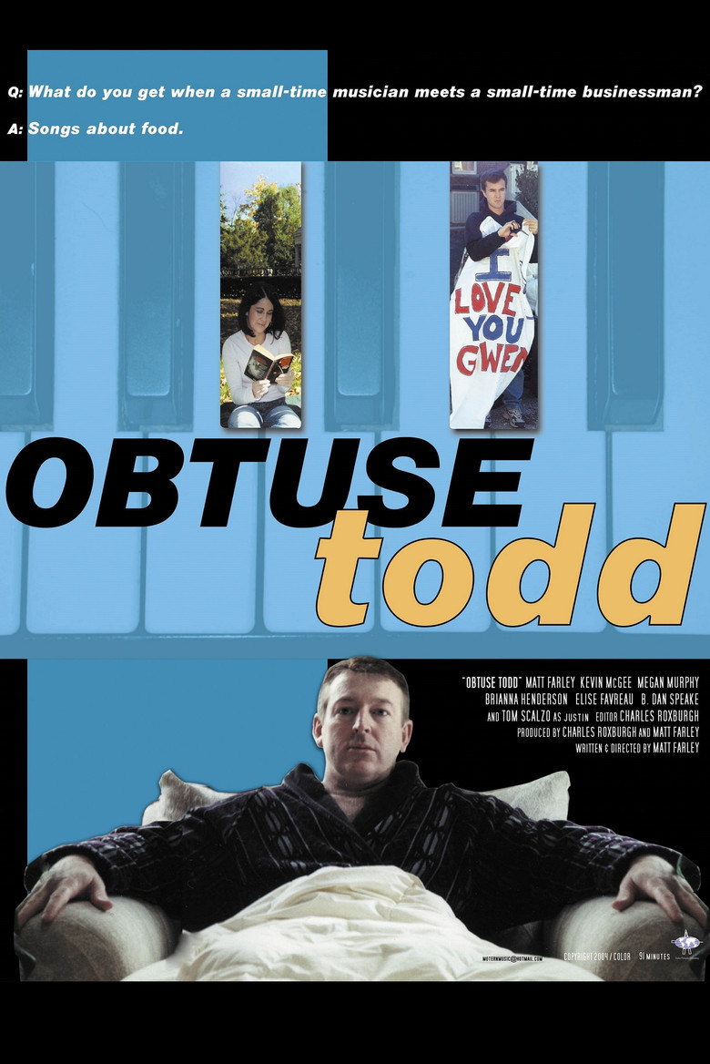 Obtuse Todd poster background