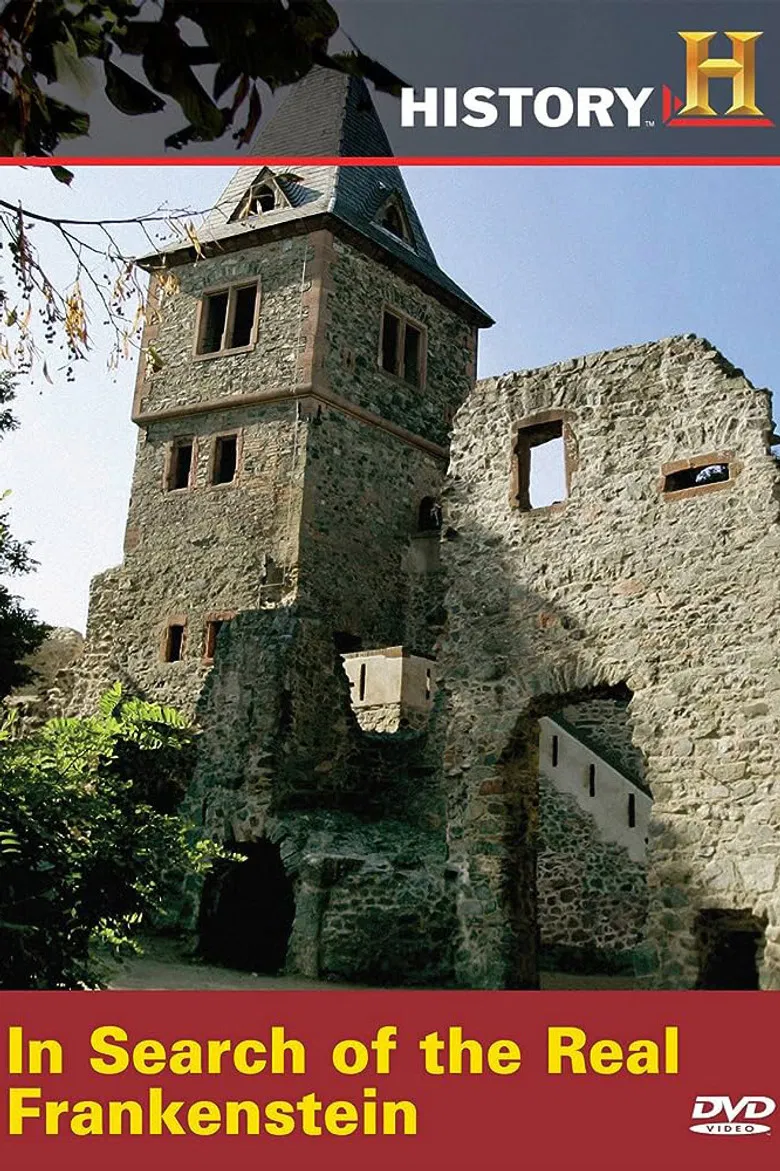 In Search of the Real Frankenstein poster background