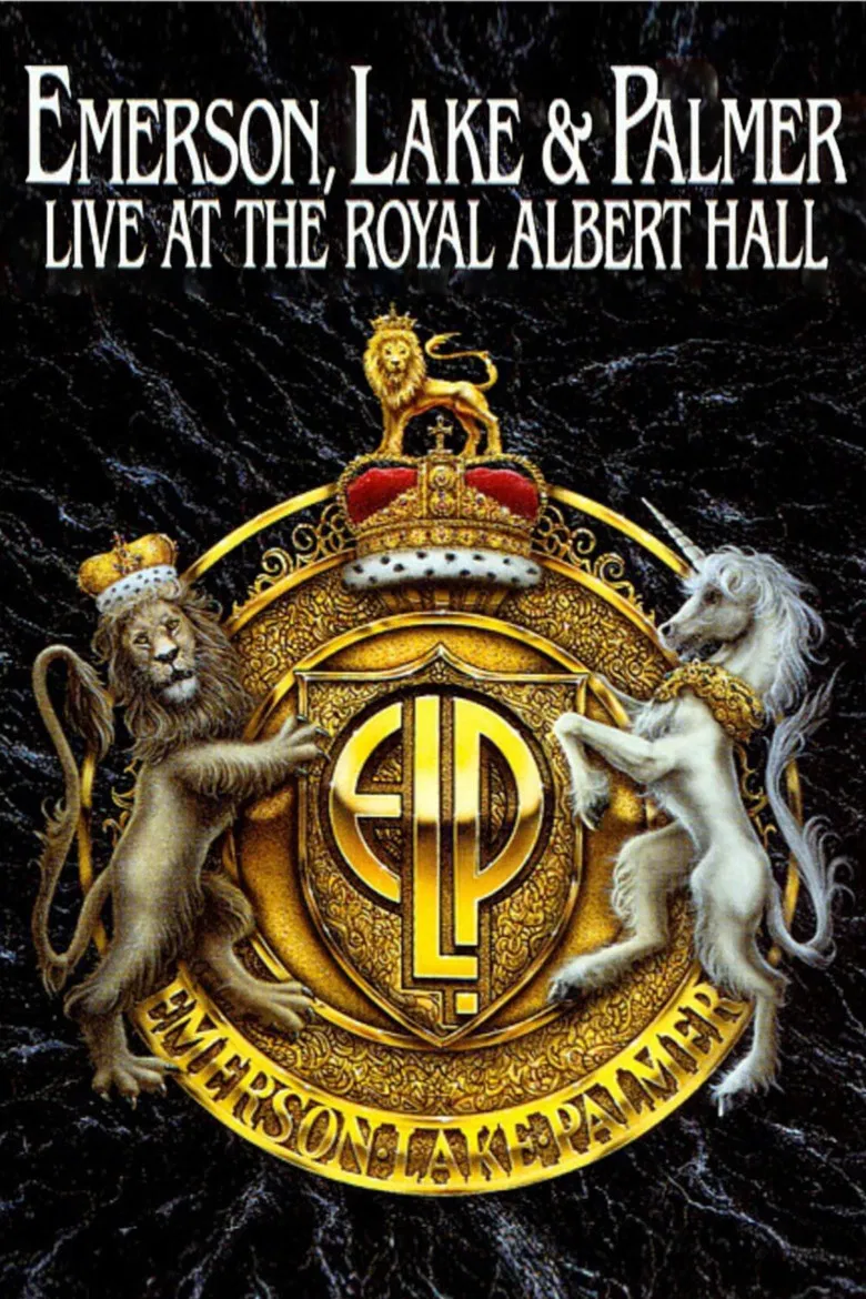 Emerson, Lake & Palmer - Live at the Royal Albert Hall poster background