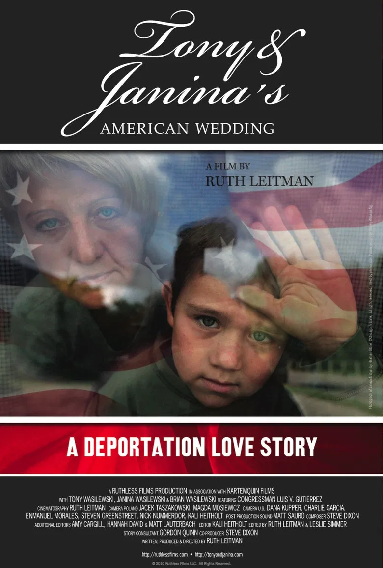 Tony & Janina's American Wedding poster background