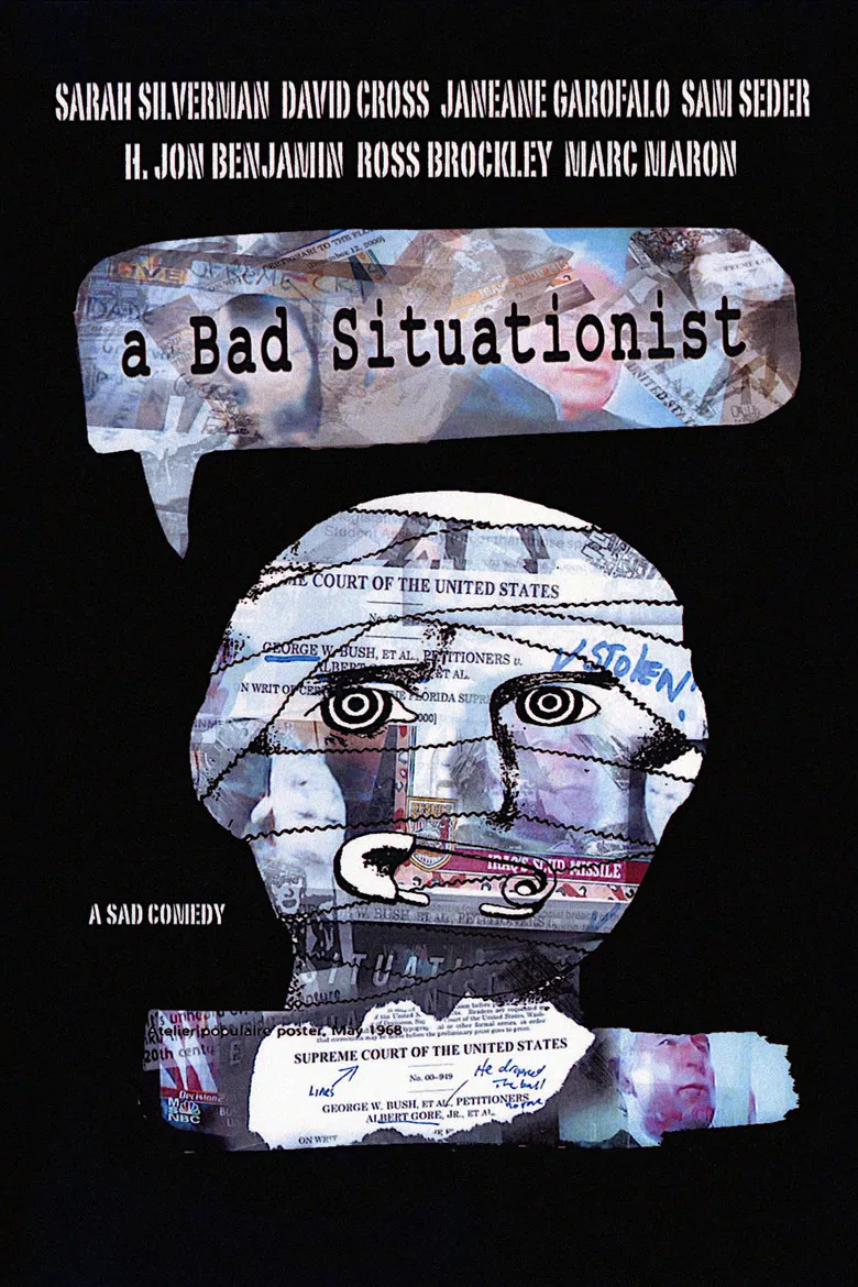 A Bad Situationist poster background
