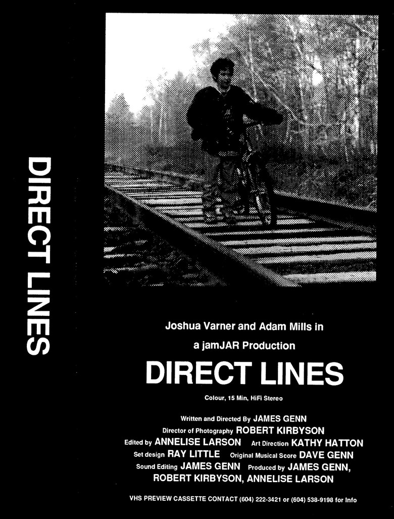 Direct Lines poster background