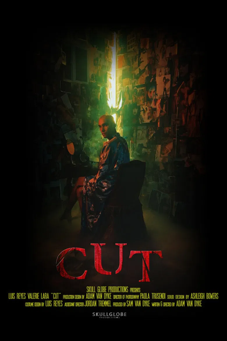 Cut poster background