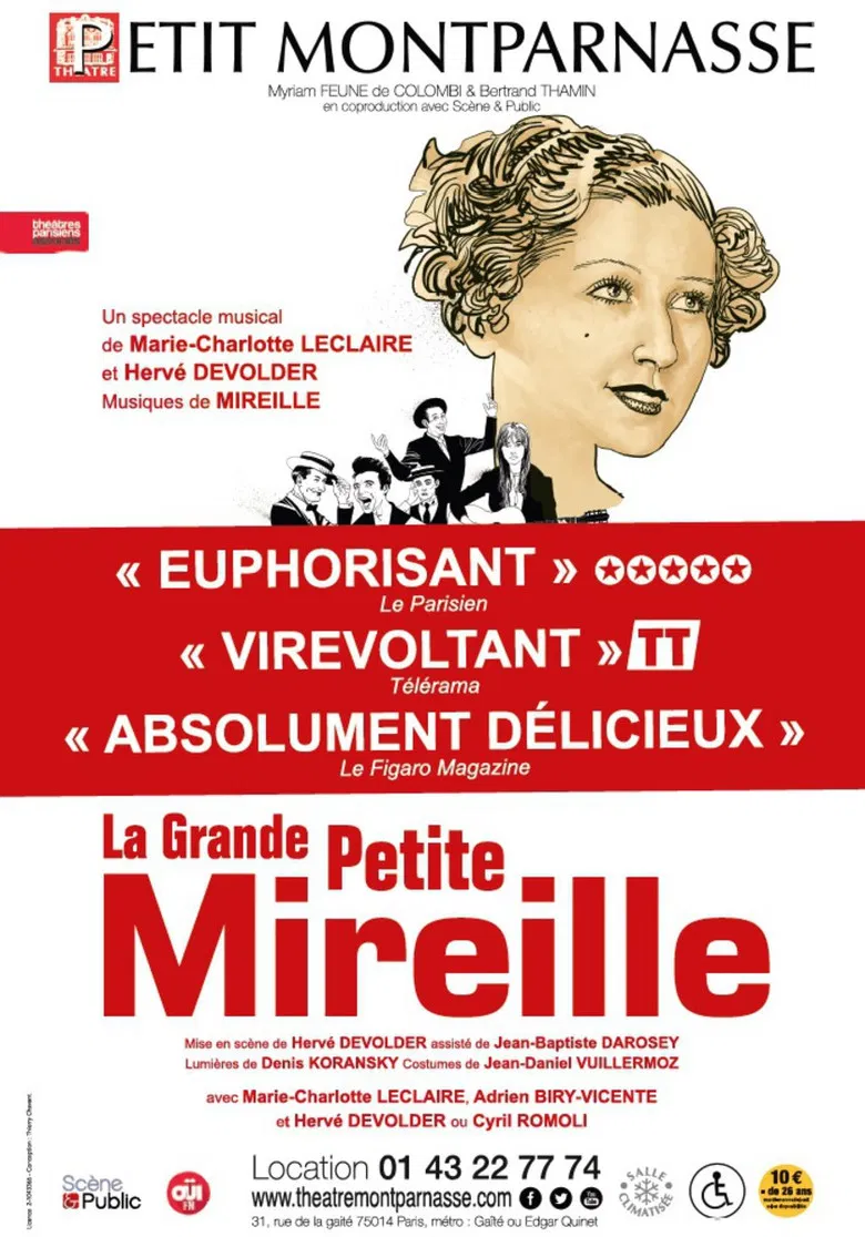 La Grande Petite Mireille poster background