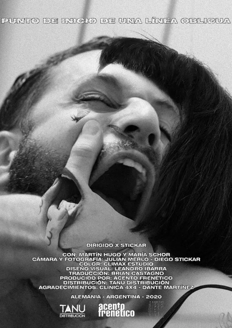 Punto de inicio de una línea oblicua poster background