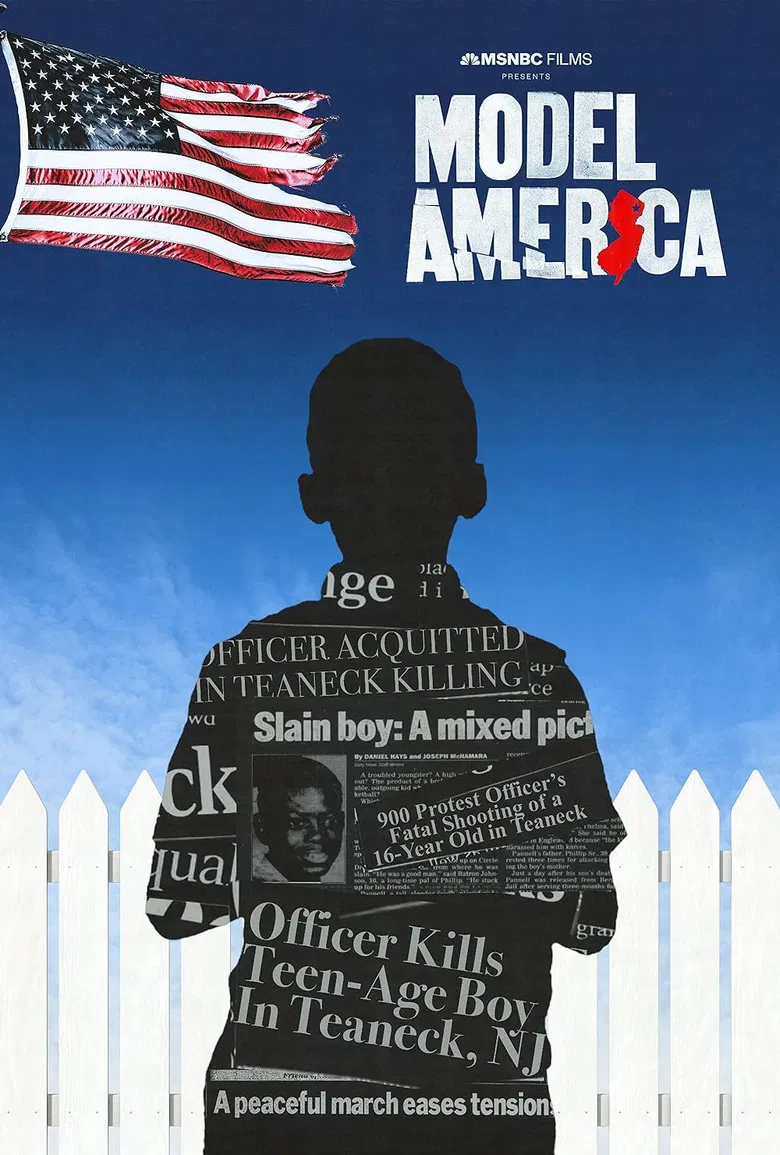 Model America poster background