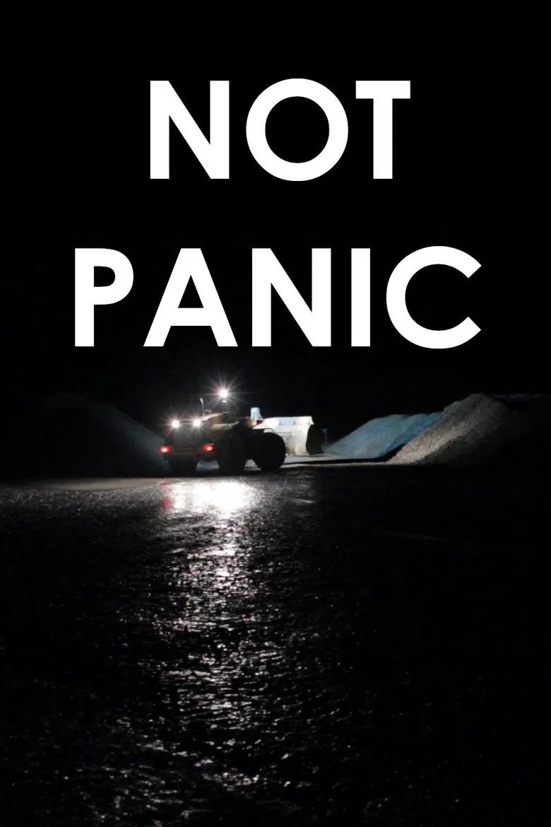 Not Panic poster background