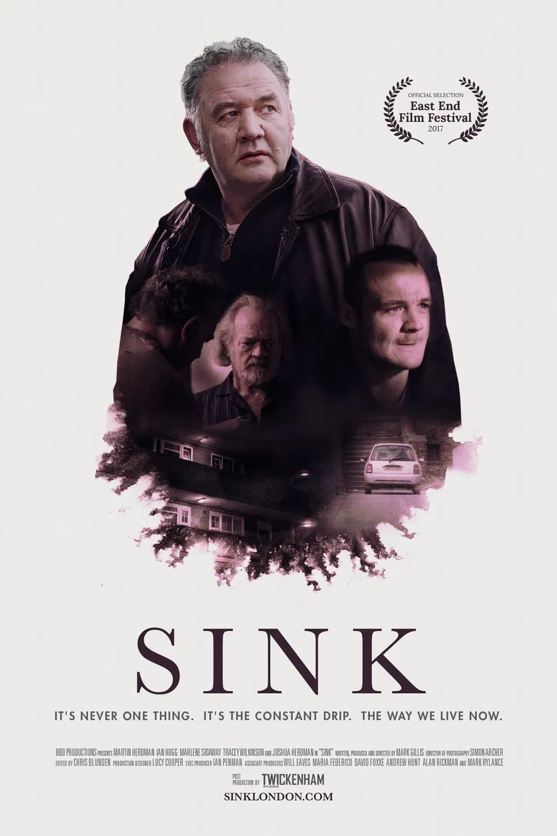 Sink poster background