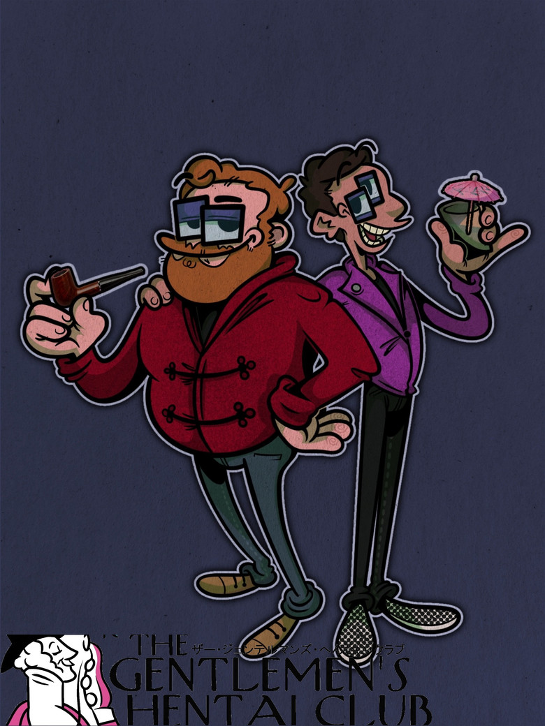 The Gentlemen's Hentai Club poster background