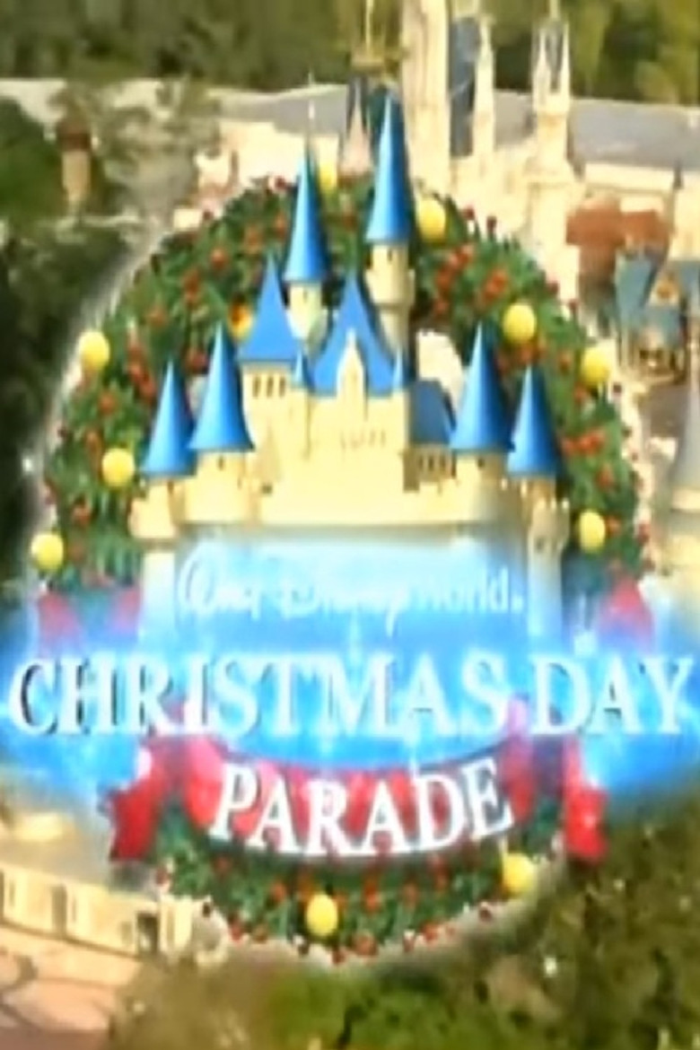 Walt Disney World Christmas Day Parade poster background