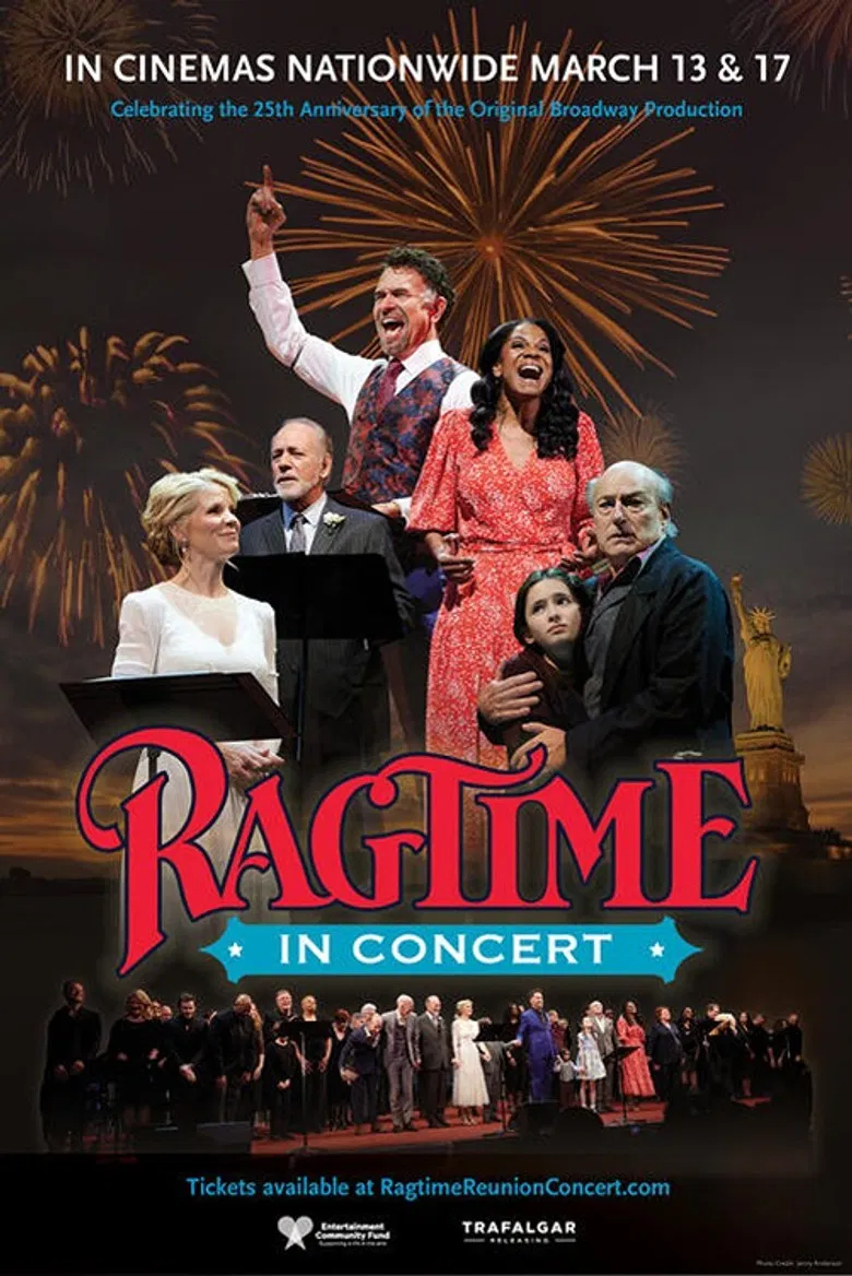 Ragtime Reunion Concert poster background