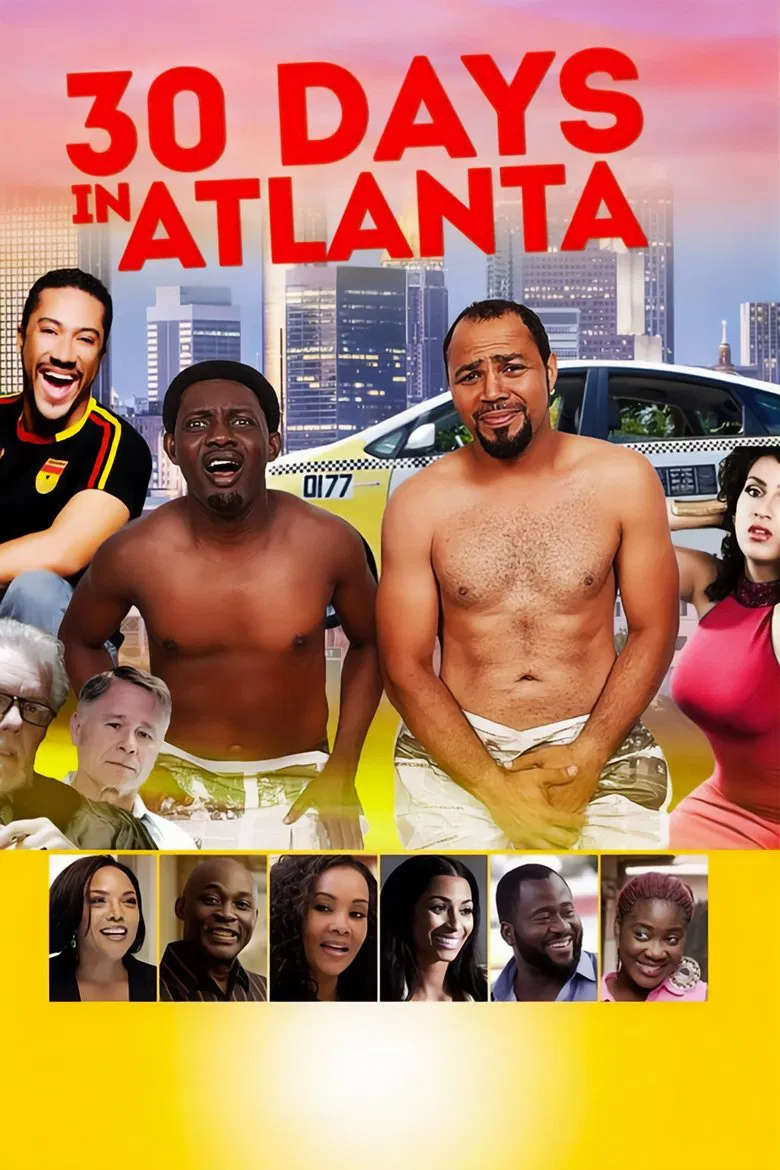 30 Days in Atlanta poster background