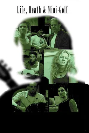 Life, Death and Mini-golf poster background