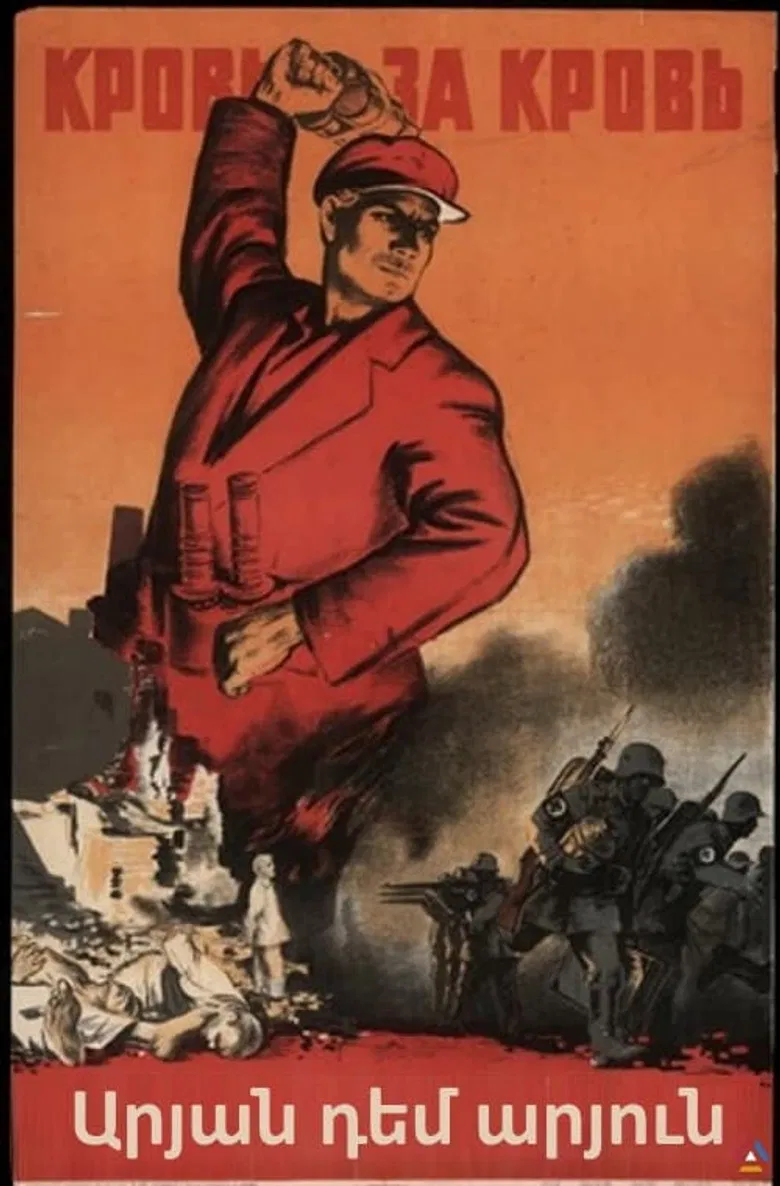 Blood For Blood poster background