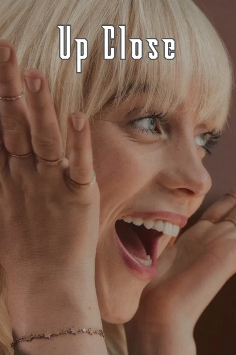 Billie Eilish: Up Close poster background