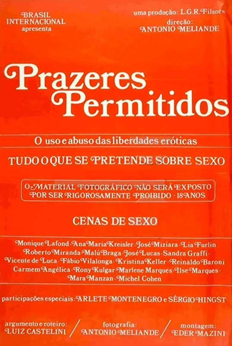Prazeres Permitidos poster background