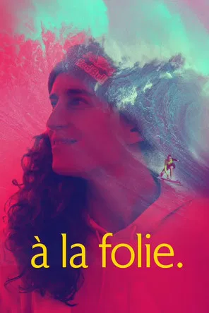 à la folie. poster background