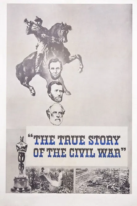 The True Story of the Civil War poster background