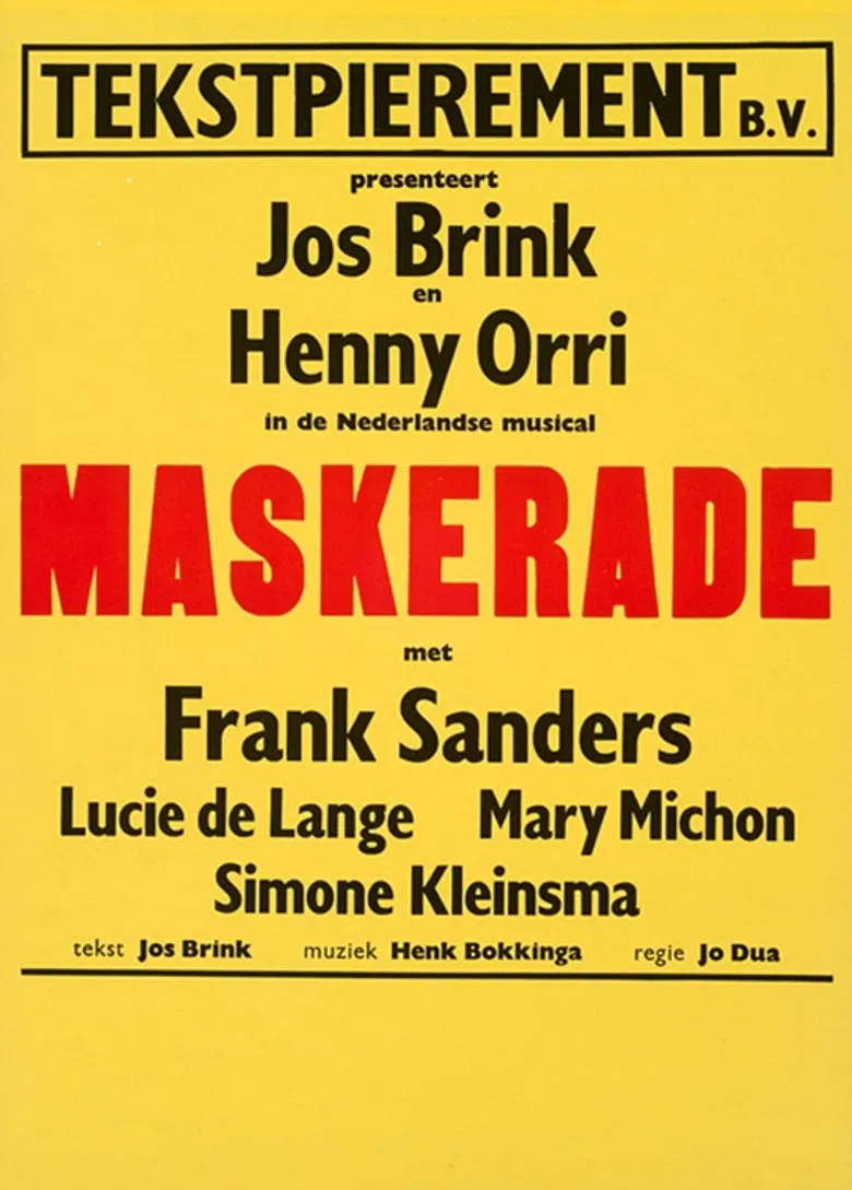 Maskerade poster background