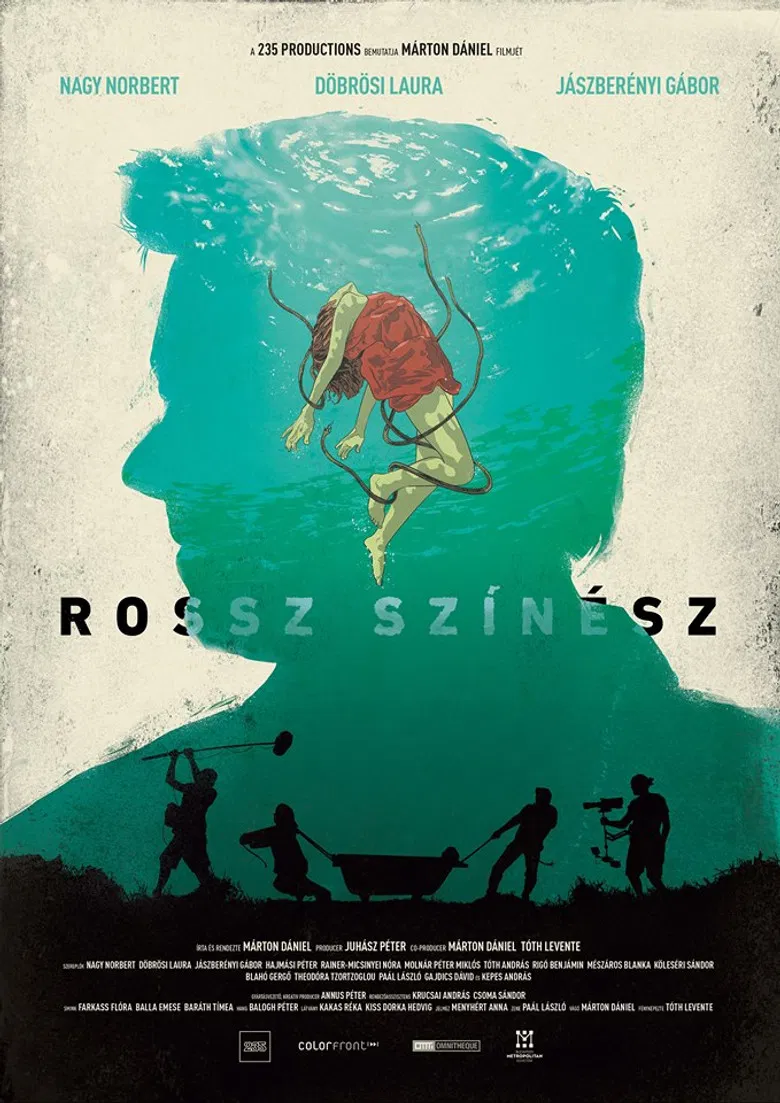 Rossz színész poster background