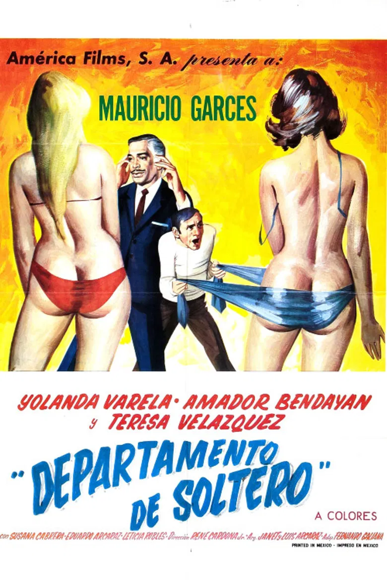 Departamento De Soltero poster background