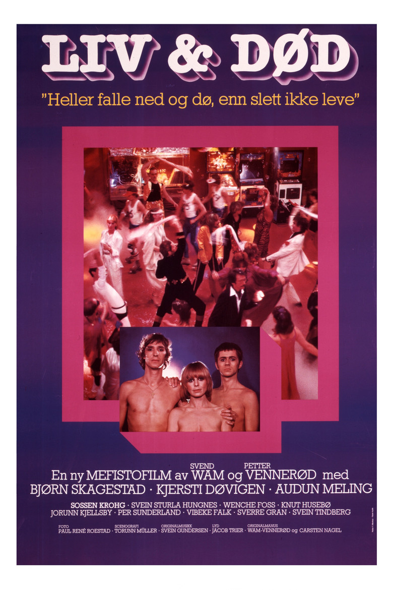 Life and Death poster background