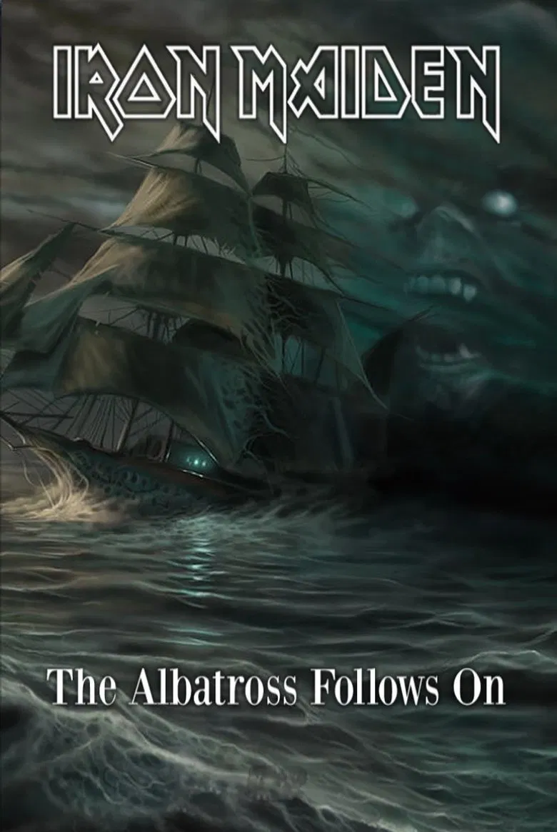 Iron Maiden - The Albatross Follows On poster background