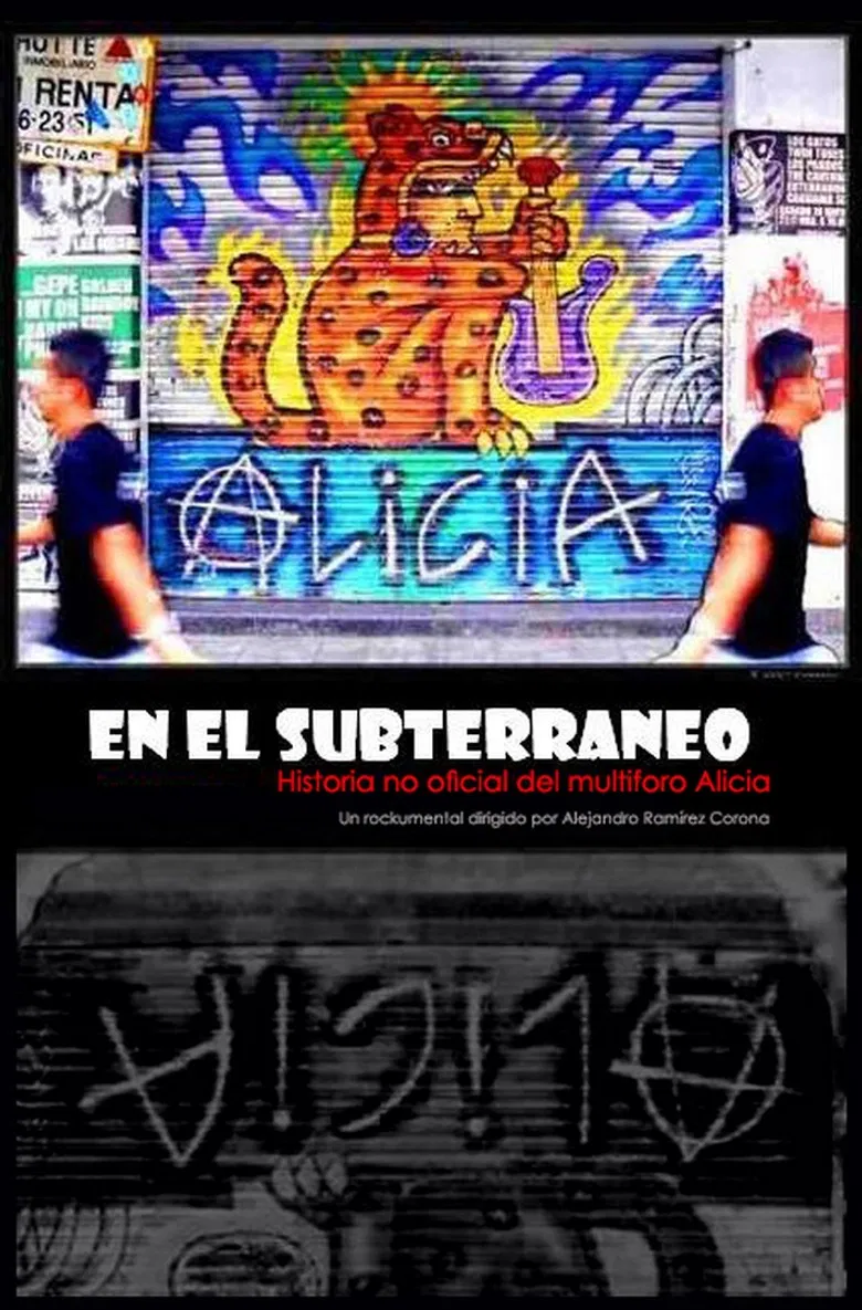 Alicia en el subterráneo: Historia no oficial del multiforo Alicia poster background