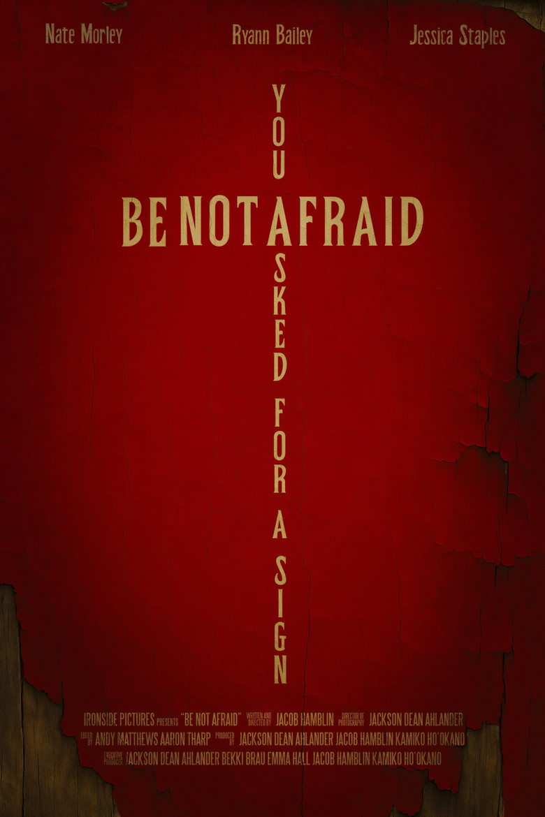 Be Not Afraid poster background