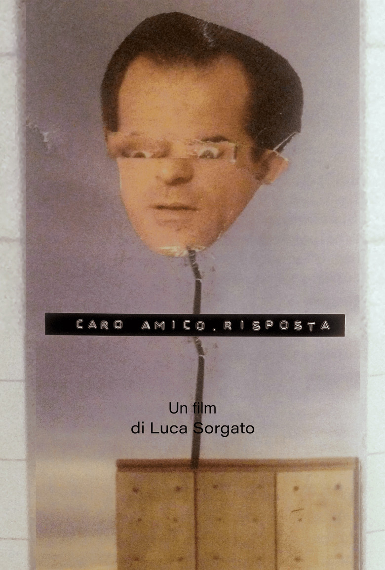 Caro amico, risposta poster background
