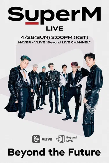 SuperM - Beyond the Future poster background