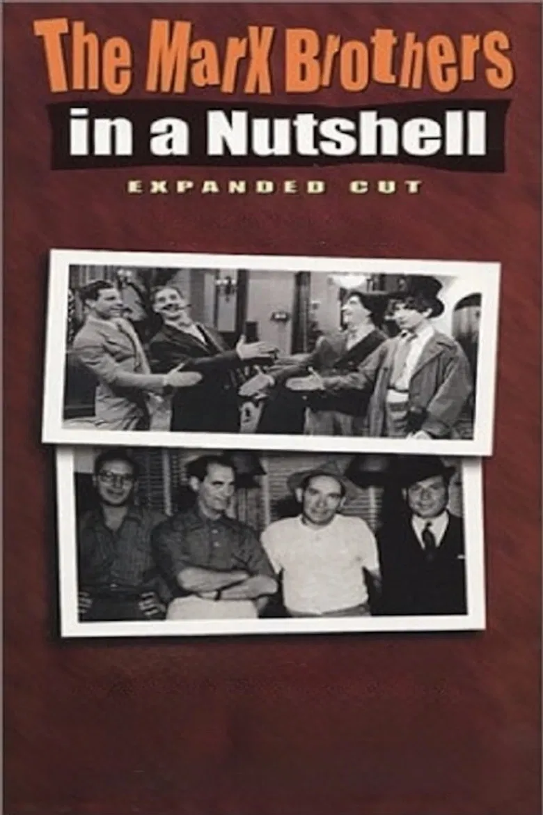 The Marx Brothers in a Nutshell poster background