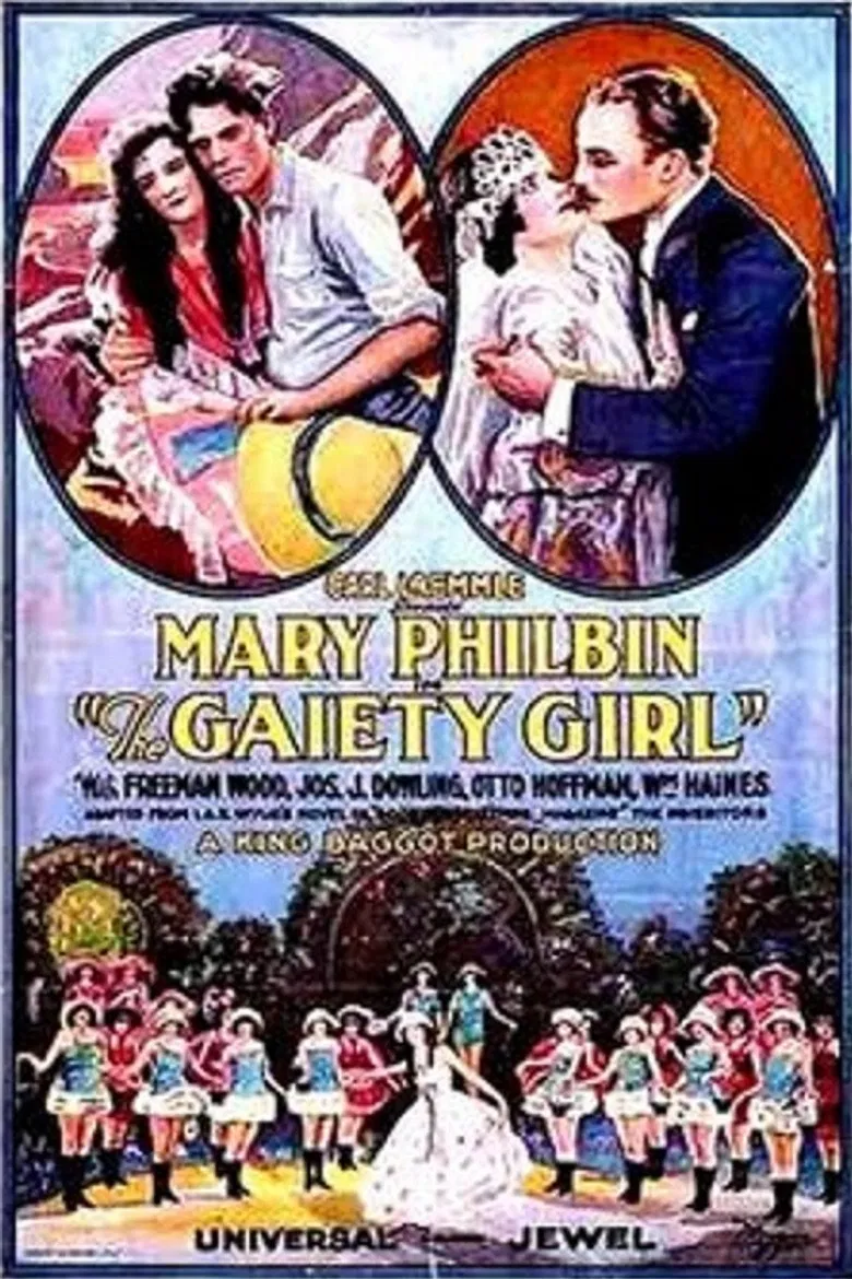 The Gaiety Girl poster background