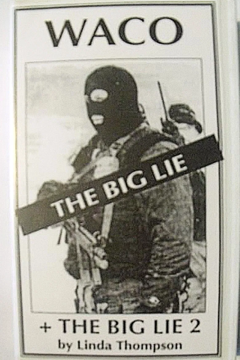 Waco, the Big Lie poster background
