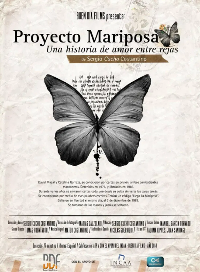 Proyecto Mariposa poster background