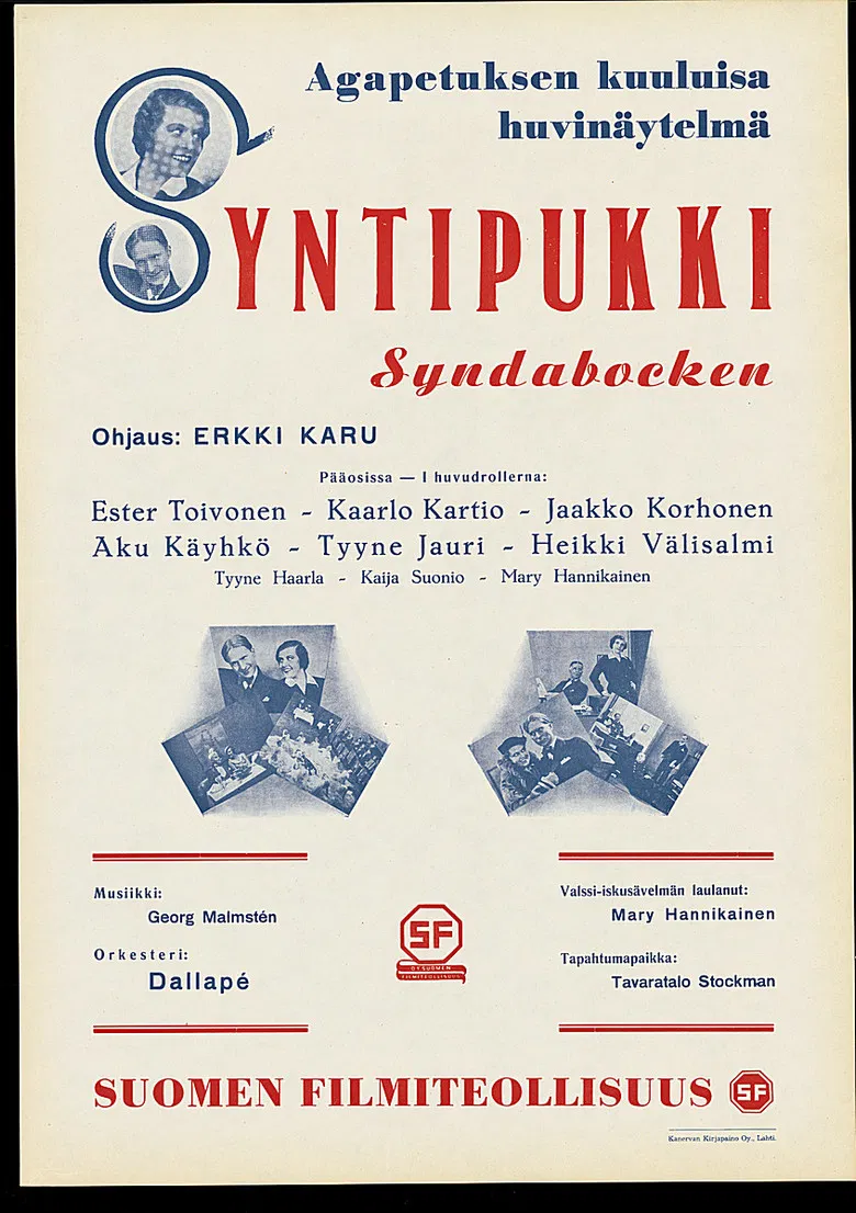 Syntipukki poster background