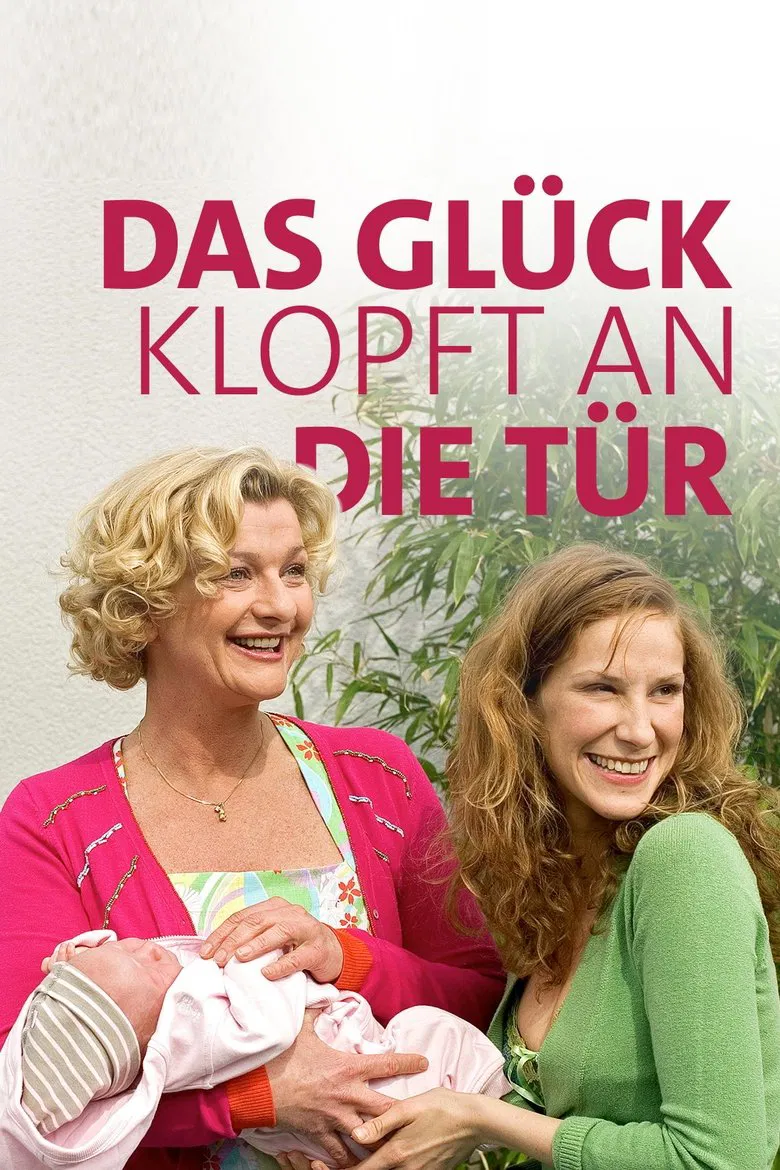 Das Glück klopft an die Tür poster background