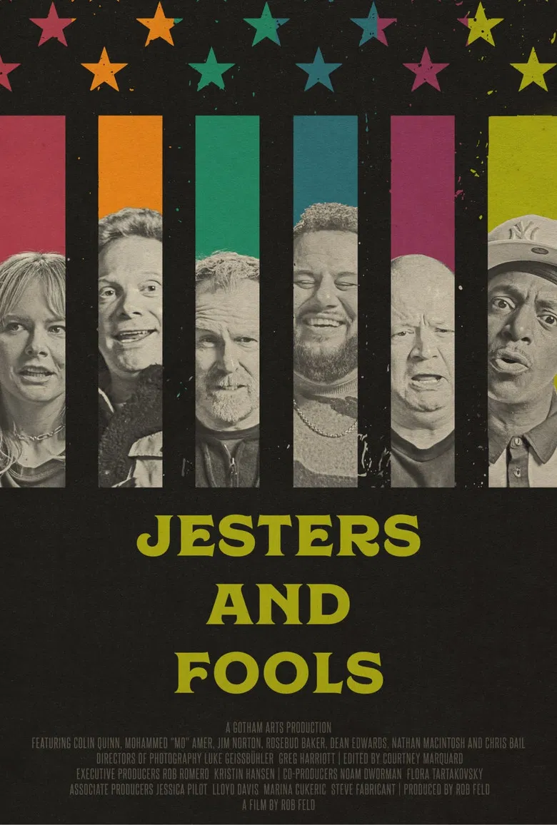 Jesters and Fools poster background