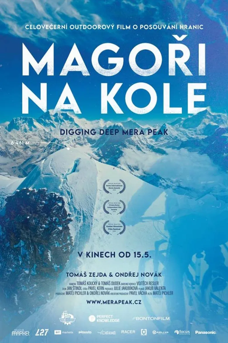 Magoři na kole poster background