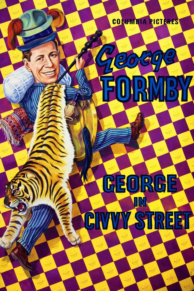 George in Civvy Street poster background
