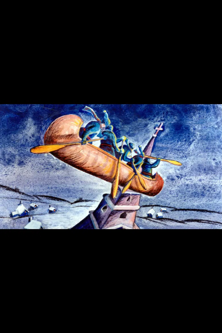 The Legend of the Flying Canoe poster background