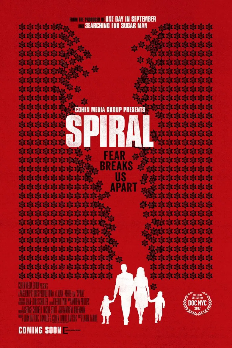 Spiral poster background