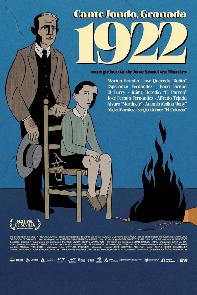 Cante jondo: Granada, 1922 poster background